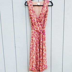 Sundance Wrap Style Floral Dress